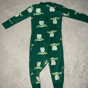 Hanna Andersson Baby Yoda One Piece PJS